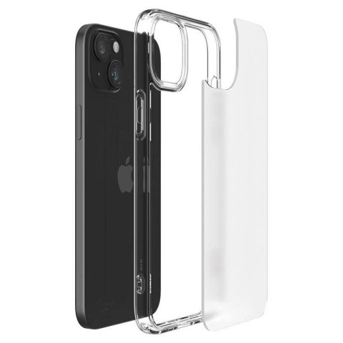 Etui Spigen Ultra Hybrid na iPhone 15 Plus - przezroczysto-matowe Etui Spigen Ultra Hybrid na iPhone 15 Plus - przezroczysto-matowe