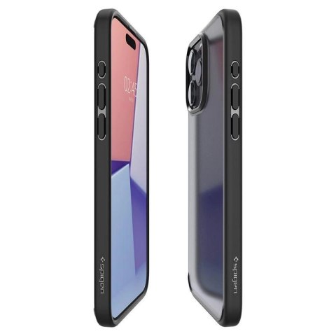Etui Spigen Ultra Hybrid na iPhone 15 Pro Max - przezroczysto-czarne Etui Spigen Ultra Hybrid na iPhone 15 Pro Max - przezroczysto-czarne
