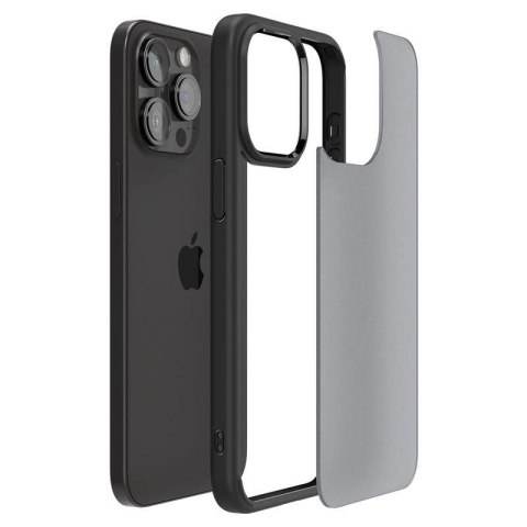 Etui Spigen Ultra Hybrid na iPhone 15 Pro Max - przezroczysto-czarne Etui Spigen Ultra Hybrid na iPhone 15 Pro Max - przezroczysto-czarne