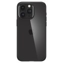Etui Spigen Ultra Hybrid na iPhone 15 Pro - czarny mat