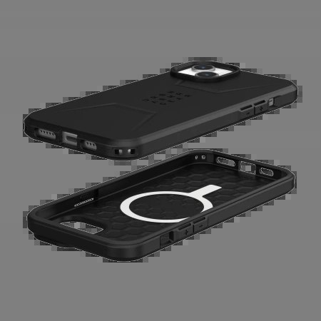 Etui UAG Civilian MagSafe do iPhone 15 Plus - czarne Etui UAG Civilian MagSafe do iPhone 15 Plus - czarne
