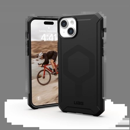 Etui UAG Essential Armor MagSafe do iPhone 15 Plus - czarne Etui UAG Essential Armor MagSafe do iPhone 15 Plus - czarne