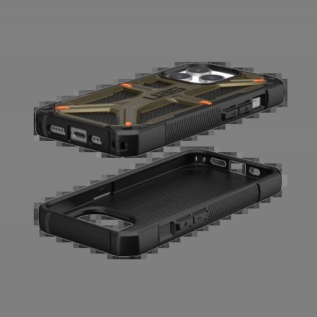 Etui UAG Monarch do iPhone 15 Pro - zielony kevlar Etui UAG Monarch do iPhone 15 Pro - zielony kevlar