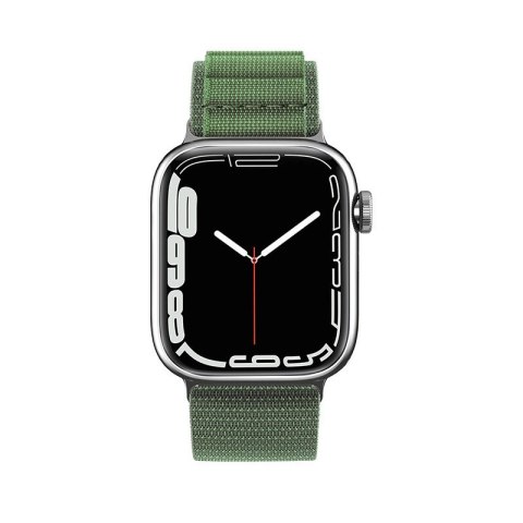 Pasek ze stalową sprzączką Alpine do Apple Watch 38/40/41 mm - zielony Pasek ze stalową sprzączką Alpine do Apple Watch 38/40/41 mm - zielony