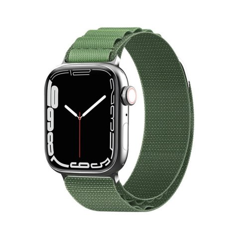 Pasek ze stalową sprzączką Alpine do Apple Watch 42/44/45/49 mm - zielony Pasek ze stalową sprzączką Alpine do Apple Watch 42/44/45/49 mm - zielony