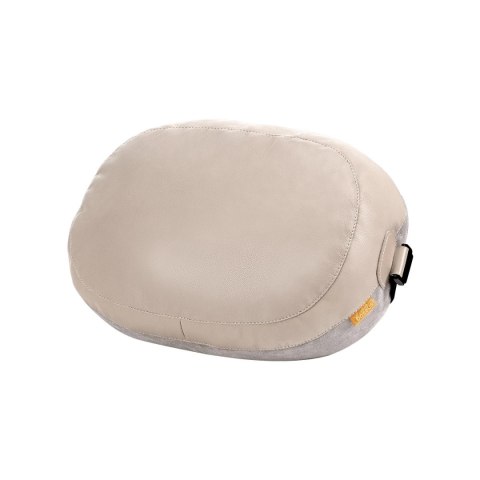 Poduszka Baseus ComfortRide Series na zagłówek samochodowy z 2 materiałami - beżowa Poduszka Baseus ComfortRide Series na zagłówek samochodowy z 2 materiałami - beżowa