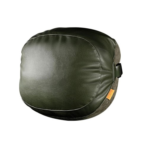 Poduszka Baseus ComfortRide Series na zagłówek samochodowy z 2 materiałami - ciemnozielona Poduszka Baseus ComfortRide Series na zagłówek samochodowy z 2 materiałami - ciemnozielona