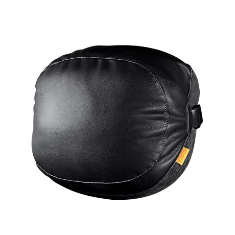 Poduszka Baseus ComfortRide Series na zagłówek samochodowy z 2 materiałami - czarna Poduszka Baseus ComfortRide Series na zagłówek samochodowy z 2 materiałami - czarna