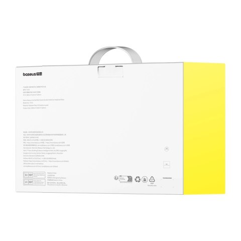 Poduszka Baseus ComfortRide Series na zagłówek samochodowy z 2 materiałami - czarna Poduszka Baseus ComfortRide Series na zagłówek samochodowy z 2 materiałami - czarna