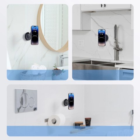 Uchwyt magnetyczny składany Baseus MagPro do telefonu - czarny Uchwyt magnetyczny składany Baseus MagPro do telefonu - czarny