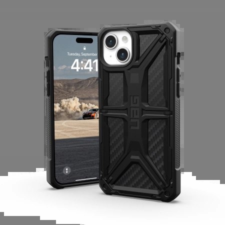 Etui UAG Monarch do iPhone 15 Plus - czarny karbon Etui UAG Monarch do iPhone 15 Plus - czarny karbon