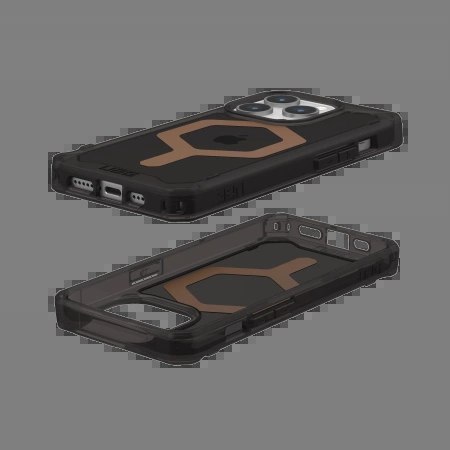Etui UAG Plyo MagSafe do iPhone 15 Pro - czarno-brązowe Etui UAG Plyo MagSafe do iPhone 15 Pro - czarno-brązowe