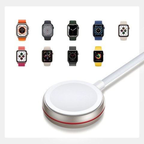Joyroom ładowarka indukcyjna do Apple Watch 1.2m biały (S-IW011) Joyroom ładowarka indukcyjna do Apple Watch 1.2m biały (S-IW011)