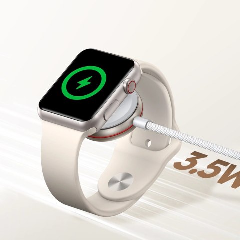 Joyroom ładowarka indukcyjna do Apple Watch 1.2m biały (S-IW011) Joyroom ładowarka indukcyjna do Apple Watch 1.2m biały (S-IW011)