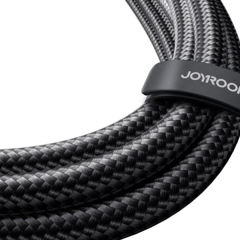 Kabel Joyroom Speedy Series S-A21 2w1 USB-C - USB-C / Lightning 100W 1.5m - czarny Kabel Joyroom Speedy Series S-A21 2w1 USB-C - USB-C / Lightning 100W 1.5m - czarny