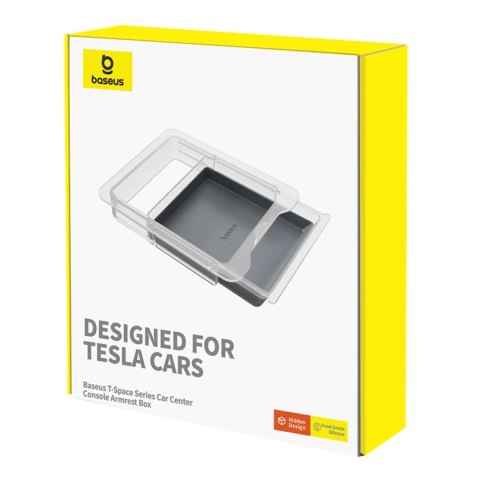 Organizer do samochodu Baseus T-Space Series do Tesla Model 3 / Y - szary Organizer do samochodu Baseus T-Space Series do Tesla Model 3 / Y - szary