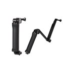 Statyw monopod 3 w 1 z uchwytem do selfie dla GoPro - czarny Statyw monopod 3 w 1 z uchwytem do selfie dla GoPro - czarny