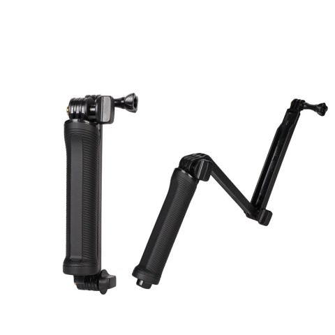 Statyw monopod 3 w 1 z uchwytem do selfie dla GoPro - czarny Statyw monopod 3 w 1 z uchwytem do selfie dla GoPro - czarny
