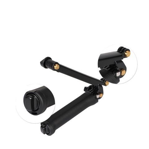 Statyw monopod 3 w 1 z uchwytem do selfie dla GoPro - czarny Statyw monopod 3 w 1 z uchwytem do selfie dla GoPro - czarny