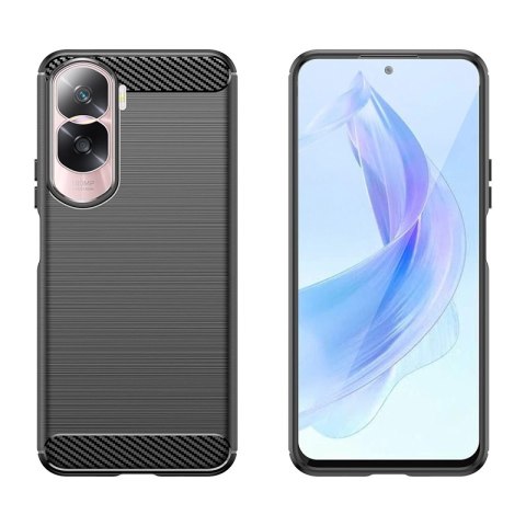 Etui Carbon Case do Honor 90 Lite / X50i - czarne Etui Carbon Case do Honor 90 Lite / X50i - czarne