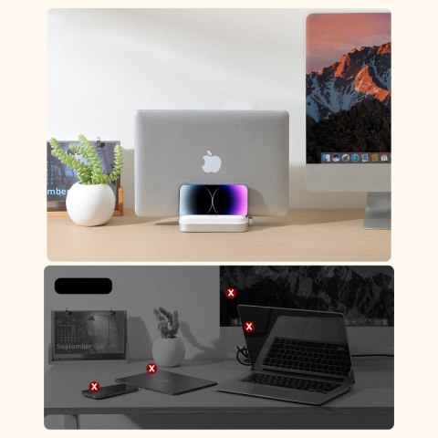 Joyroom uchwyt podstawka na laptopa biała (JR-ZS374) Joyroom uchwyt podstawka na laptopa biała (JR-ZS374)