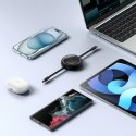 Kabel wysuwany Baseus Free2Draw Mini USB-C - USB-C 100W 1m - czarny