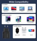 Ładowarka sieciowa Choetech PD6051 USB-C USB-C PD 35W GaN z wyświetlaczem - czarna Ładowarka sieciowa Choetech PD6051 USB-C USB-C PD 35W GaN z wyświetlaczem - czarna
