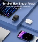 Ładowarka sieciowa Choetech PD6051 USB-C USB-C PD 35W GaN z wyświetlaczem - czarna Ładowarka sieciowa Choetech PD6051 USB-C USB-C PD 35W GaN z wyświetlaczem - czarna