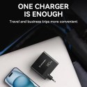 Ładowarka sieciowa GaN Wozinsky CGWCB 140W 3 x USB-C / 2 x USB-A - czarna Ładowarka sieciowa GaN Wozinsky CGWCB 140W 3 x USB-C / 2 x USB-A - czarna
