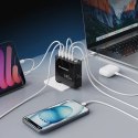 Ładowarka sieciowa GaN Wozinsky CGWCB 140W 3 x USB-C / 2 x USB-A - czarna Ładowarka sieciowa GaN Wozinsky CGWCB 140W 3 x USB-C / 2 x USB-A - czarna