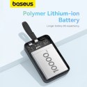Powerbank Baseus Magnetic Mini MagSafe 10000mAh 20W z wbudowanym kablem Lightning - czarny + kabel Baseus Simple Series USB-C - 