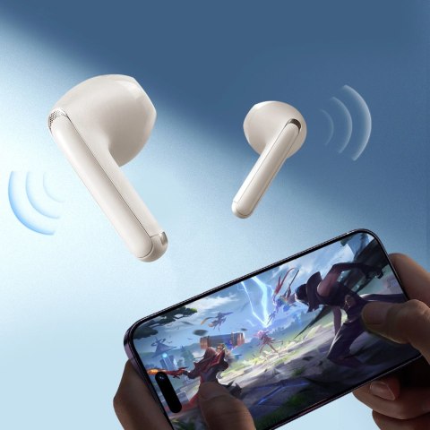 Słuchawki bezprzewodowe TWS Joyroom Funpods Series JR-FB1 Bluetooth 5.3 - beżowe Słuchawki bezprzewodowe TWS Joyroom Funpods Series JR-FB1 Bluetooth 5.3 - beżowe
