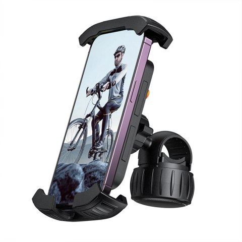 Uchwyt rowerowy do telefonu Baseus QuickGo - czarny Uchwyt rowerowy do telefonu Baseus QuickGo - czarny