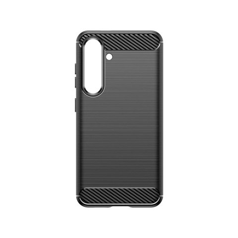 Etui Carbon Case do Samsung Galaxy S24 elastyczny silikonowy karbonowy pokrowiec - czarny Etui Carbon Case do Samsung Galaxy S24 elastyczny silikonowy karbonowy pokrowiec - czarny
