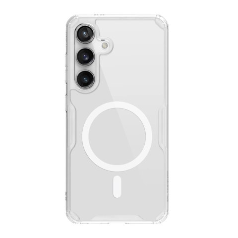 Etui Nillkin Nature Pro pancerne z magnetycznym ringiem do Samsung Galaxy S24 - białe Etui Nillkin Nature Pro pancerne z magnetycznym ringiem do Samsung Galaxy S24 - białe