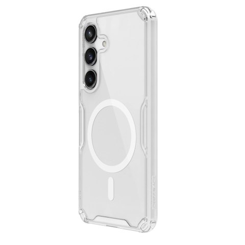 Etui Nillkin Nature Pro pancerne z magnetycznym ringiem do Samsung Galaxy S24 - białe Etui Nillkin Nature Pro pancerne z magnetycznym ringiem do Samsung Galaxy S24 - białe