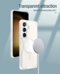 Etui Nillkin Nature Pro pancerne z magnetycznym ringiem do Samsung Galaxy S24 - białe Etui Nillkin Nature Pro pancerne z magnetycznym ringiem do Samsung Galaxy S24 - białe