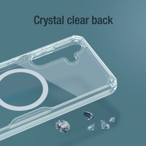 Etui Nillkin Nature Pro pancerne z magnetycznym ringiem do Samsung Galaxy S24 - białe Etui Nillkin Nature Pro pancerne z magnetycznym ringiem do Samsung Galaxy S24 - białe