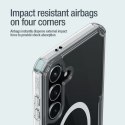 Etui Nillkin Nature Pro pancerne z magnetycznym ringiem do Samsung Galaxy S24 - białe Etui Nillkin Nature Pro pancerne z magnetycznym ringiem do Samsung Galaxy S24 - białe