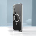 Etui Nillkin Nature Pro pancerne z magnetycznym ringiem do Samsung Galaxy S24 - białe Etui Nillkin Nature Pro pancerne z magnetycznym ringiem do Samsung Galaxy S24 - białe