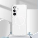 Etui Nillkin Nature Pro pancerne z magnetycznym ringiem do Samsung Galaxy S24 - białe Etui Nillkin Nature Pro pancerne z magnetycznym ringiem do Samsung Galaxy S24 - białe