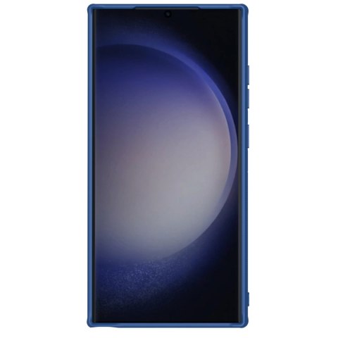Etui Nillkin Super Frosted Shield Pro pancerne do Samsung Galaxy S24 Ultra - niebieskie Etui Nillkin Super Frosted Shield Pro pancerne do Samsung Galaxy S24 Ultra - niebieskie