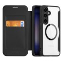 Etui Dux Ducis Skin X Pro na Samsung Galaxy S24+ z MagSafe i klapką - czarne Etui Dux Ducis Skin X Pro na Samsung Galaxy S24+ z MagSafe i klapką - czarne