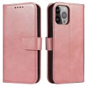 Etui Magnet Case do Samsung A55 z klapką i portfelem - różowe Etui Magnet Case do Samsung A55 z klapką i portfelem - różowe