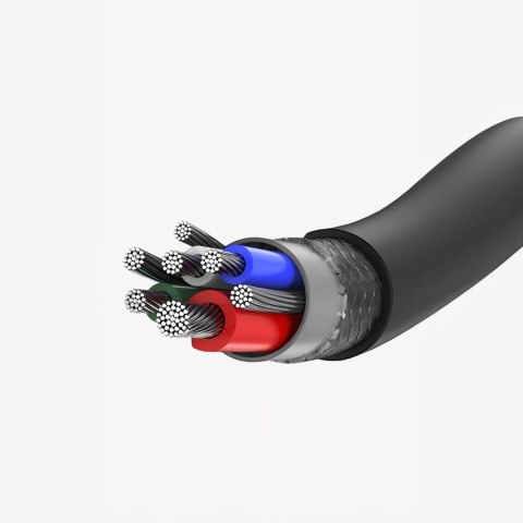 Kabel Ugreen US300 USB-C / USB-C 480Mb/s 5A 1m - czarny Kabel Ugreen US300 USB-C / USB-C 480Mb/s 5A 1m - czarny