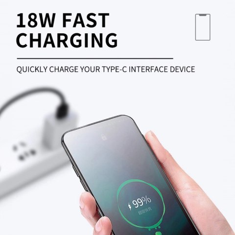 Kabel Wozinsky WNBAA 4w1 2x USB-C 1x USB-A 1x Lightning 60W 1 m - czarny Kabel Wozinsky WNBAA 4w1 2x USB-C 1x USB-A 1x Lightning 60W 1 m - czarny