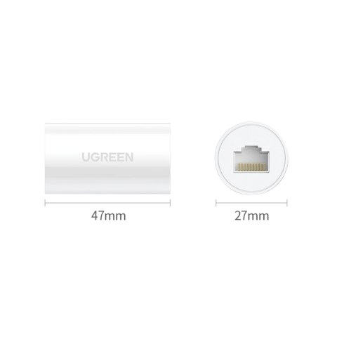 Złączka NW116 do kabli sieciowych skrętki RJ45 Cat. 5e/6 do 100m 1Gb/s - biała Złączka NW116 do kabli sieciowych skrętki RJ45 Cat. 5e/6 do 100m 1Gb/s - biała
