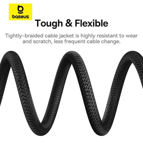Kabel USB-C - HDMI Baseus BS-OH064 8K 60Hz 1,5m - czarny Kabel USB-C - HDMI Baseus BS-OH064 8K 60Hz 1,5m - czarny