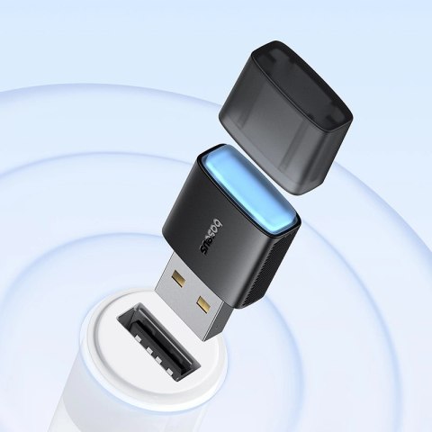 Karta sieciowa USB Baseus BS-OH169 300Mb/s - czarna Karta sieciowa USB Baseus BS-OH169 300Mb/s - czarna