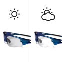 Okulary rowerowe Rockbros 10069 fotochromowe UV400 - niebieskie Okulary rowerowe Rockbros 10069 fotochromowe UV400 - niebieskie